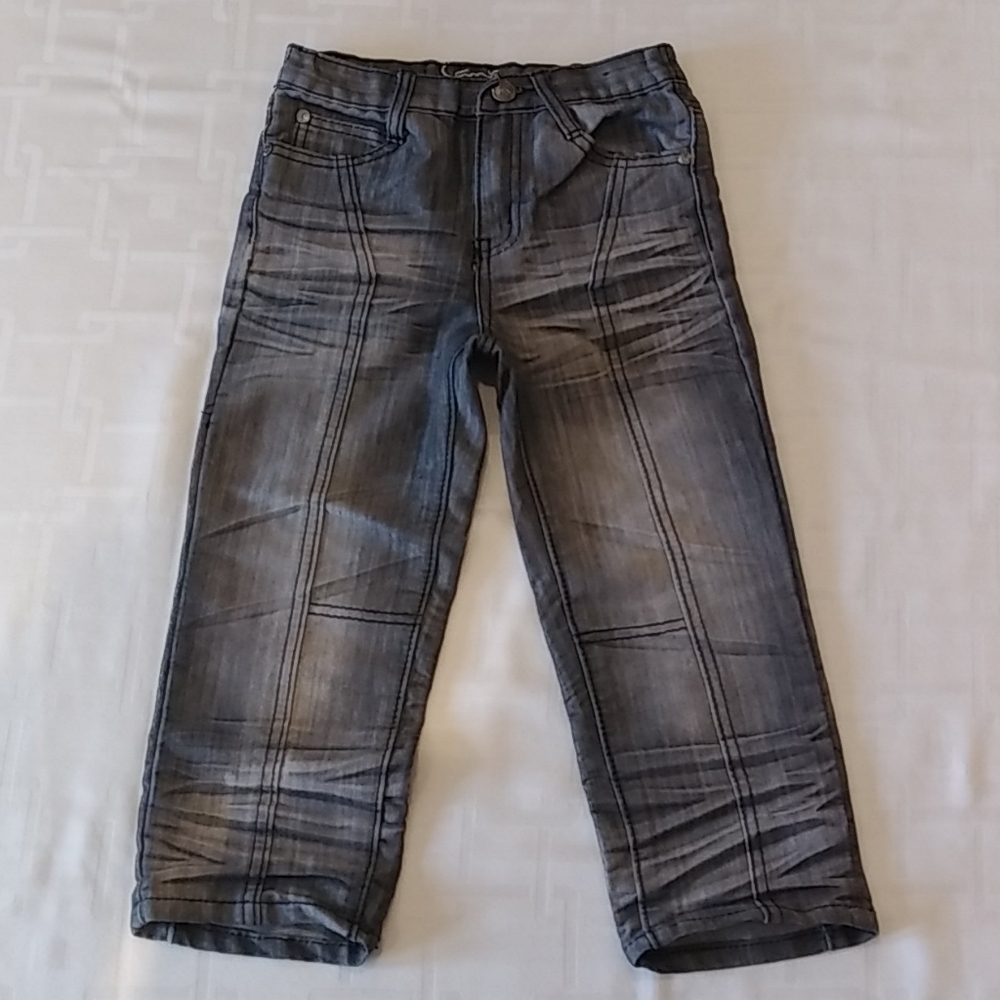 Kani Gold Boys Faded Black Jeans Size 3T.